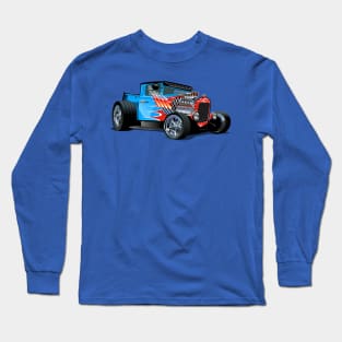 Cartoon retro hot rod Long Sleeve T-Shirt